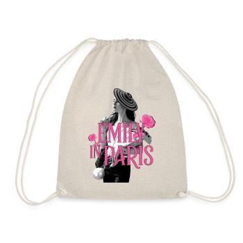 Emily In Paris Emily Avec Logo Et Roses - Sac de sport léger - nature - Devant
