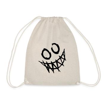 Funny smile face - Sac de sport léger - nature - Devant
