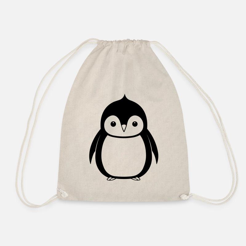 Pinguin - Turnbeutel - Natur
