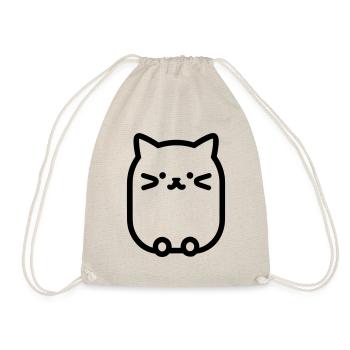 kitten - Drawstring Bag - nature - Front