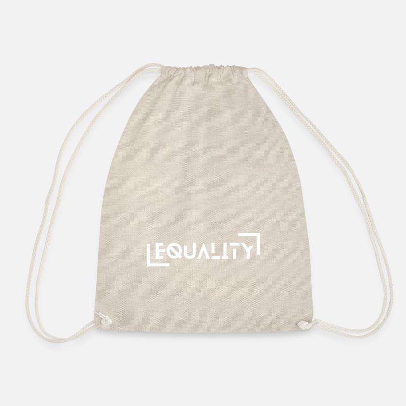 EQUALITY - ein Statement für Gleichberechtigung - Turnbeutel - Natur