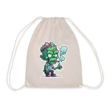 Pause fumée zombie - Sac de sport léger - nature - Devant