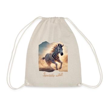 Sparkle wild - Turnbeutel - Natur - Vorne