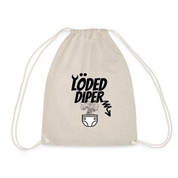 Diper chargé avec design et odeur de Diper - Sac de sport léger - nature - Devant