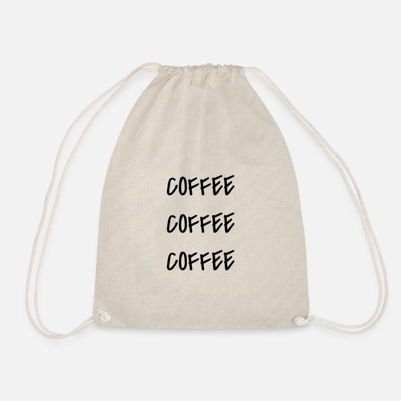 Coffee coffee coffee - Turnbeutel - Natur