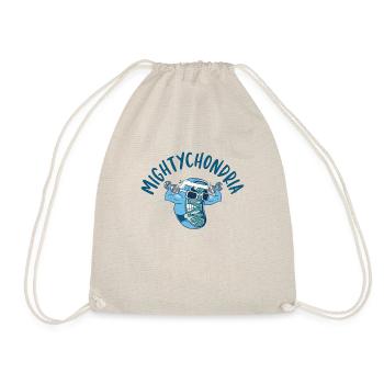 Mightychondria Biology teacher Science biologist - Drawstring Bag - nature - Front