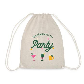 Bachelorette Party | Drinks & Cocktails - Turnbeutel - Natur - Vorne