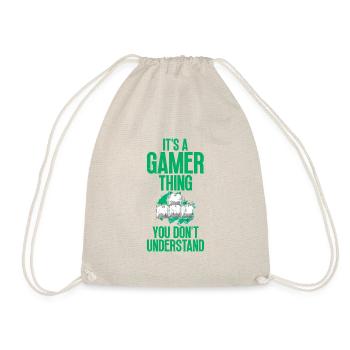 Es Ist Eine Gamer-sache, Die Sie Nicht Verstehen. - Turnbeutel - Natur - Vorne
