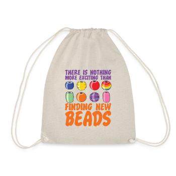 Search for new pearl jewelry manufacturers - Drawstring Bag - nature - Front