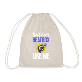 Can’t Beatbox Beatboxing Lover Beatboxer - Sac de sport léger - nature - Devant