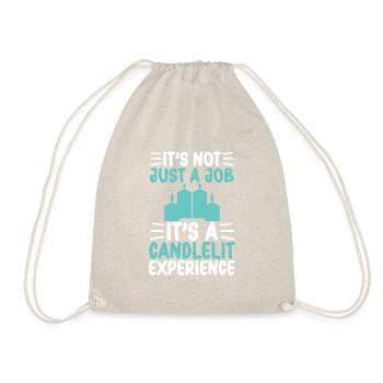 Candlelight Experience Candle Maker - Turnbeutel - Natur - Vorne