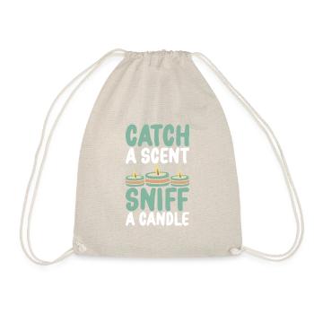 Catch Scent Sniff Candle Maker Candle Making Lover - Sac de sport léger - nature - Devant