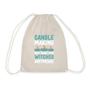 Candle production not only for - Drawstring Bag - nature - Front