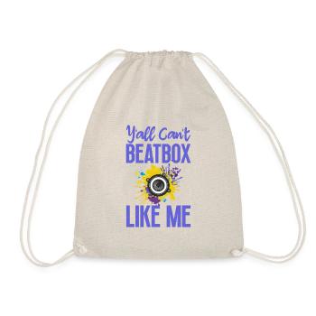 Can’t Beatbox Beatboxing Lover Beatboxer - Sac de sport léger - nature - Devant