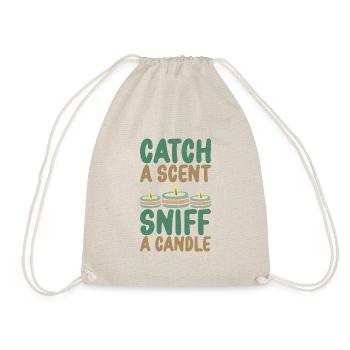 Catch Scent Sniff Candle Maker Candle Making Lover - Sac de sport léger - nature - Devant