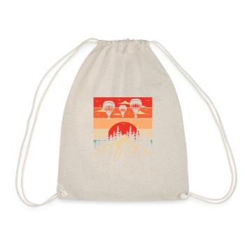 Montgolfière Rétro Montgolfière Expert Cavalier - Sac de sport léger - nature - Devant