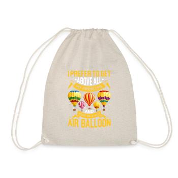 Hot Air Balloon Ride Riding Balloons Expert - Drawstring Bag - nature - Front