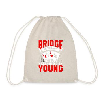 Expert en jeu de cartes Bridge Player Bridge - Sac de sport léger - nature - Devant