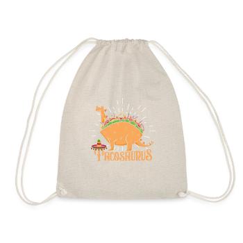 Tacosaurus Cinco De Mayo Mexican Fiesta - Drawstring Bag - nature - Front