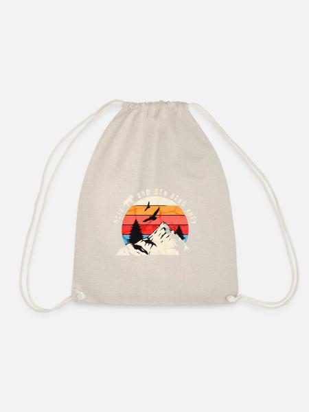 Mon chien et la montagne appelle les alpinistes - Sac de sport léger - nature