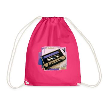 Kassette - Turnbeutel - Fuchsia - Vorne