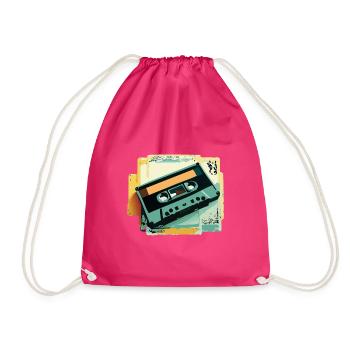 Cassette - Sac de sport léger - fuchsia - Devant