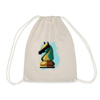 Échecs, Cheval - Sac de sport léger - nature - Devant