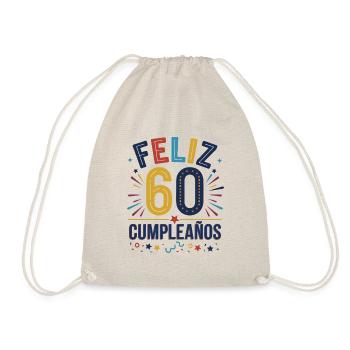 ¡Feliz 60 Cumpleaños! - Turnbeutel - Natur - Vorne