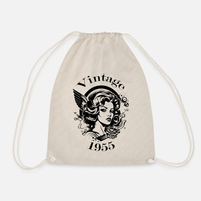 Vintage 1955 - Turnbeutel - Natur