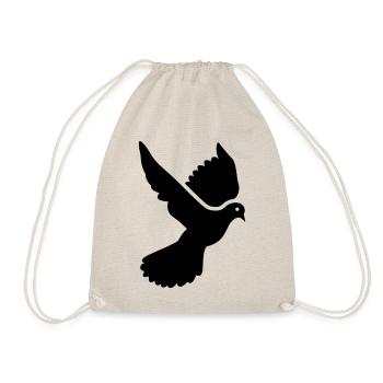 Dove symbol - Drawstring Bag - nature - Front