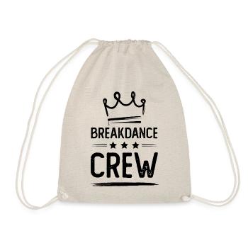 Breakdance Crew - Drawstring Bag - nature - Front