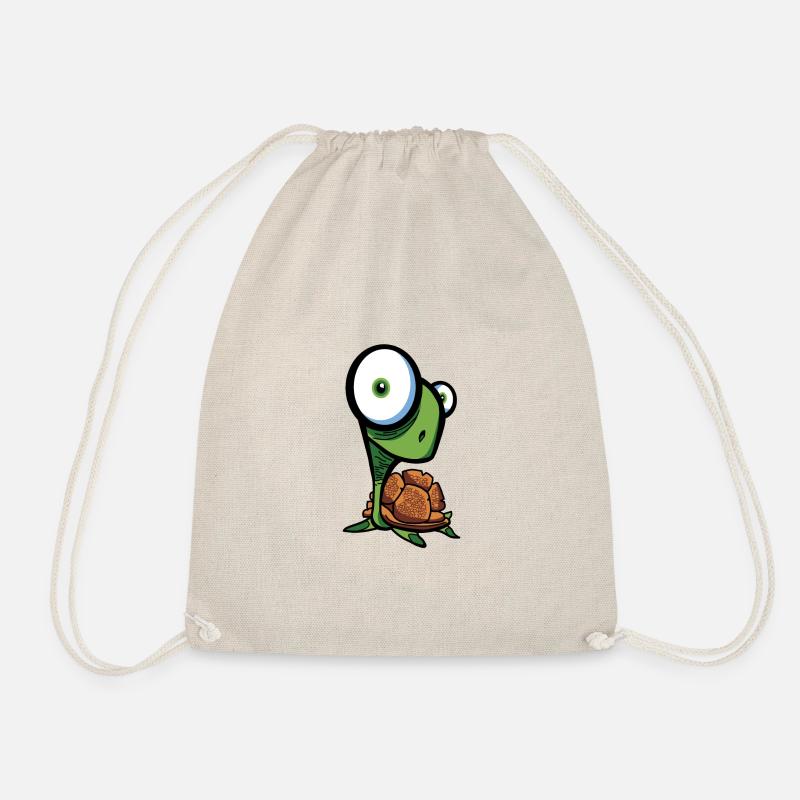 Turtle - Drawstring Bag - nature