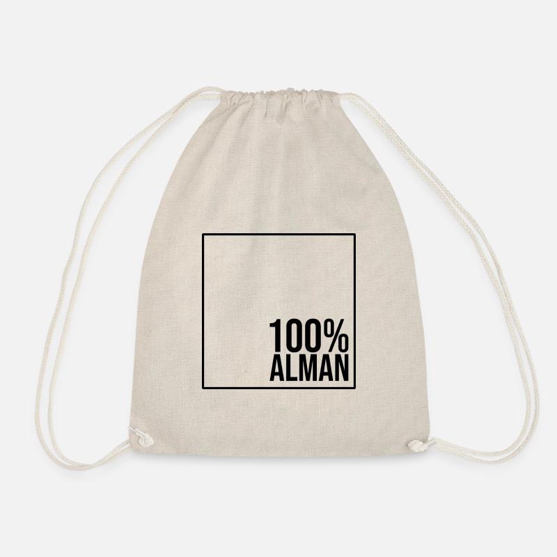 100 Alman - Turnbeutel - Natur
