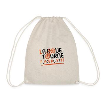 LA ROUE TOURNE, PLACE AU VTT ! (vélo) - Sac de sport léger - nature - Devant