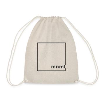 mnml - Turnbeutel - Natur - Vorne