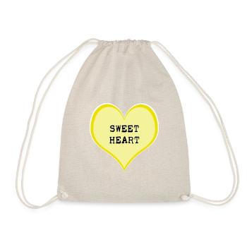 Sweetheaart - Drawstring Bag - nature - Front
