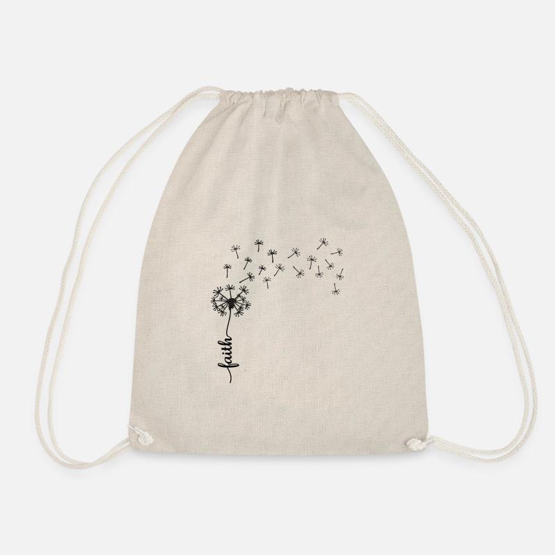 Faith Löwenzahn Design - Turnbeutel - Natur