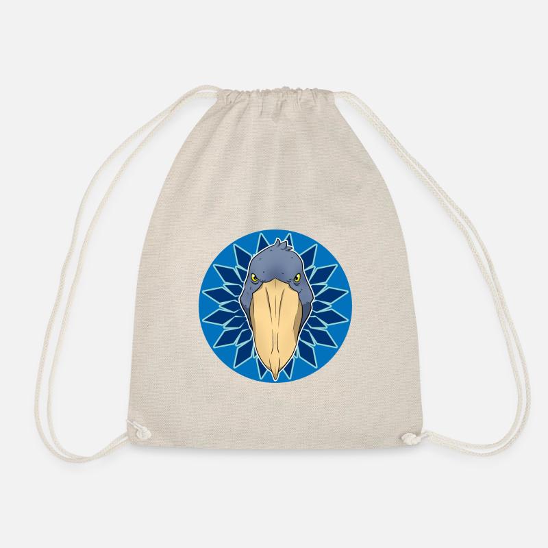 Schuhschnabel Vogel Ornithologe Wald I Geschenk - Turnbeutel - Natur