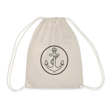 Anchor Boat Ship Nautical - Drawstring Bag - nature - Front