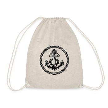 Anchor Boat Ship Nautical - Drawstring Bag - nature - Front