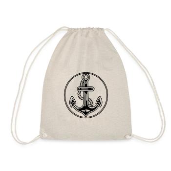 Anchor Boat Ship Nautical - Drawstring Bag - nature - Front