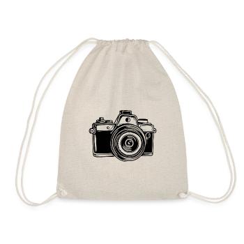 Photographer Photography Photography Camera - Drawstring Bag - nature - Front