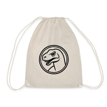 Dino Dinosaur Dinosaurs Paleontology - Drawstring Bag - nature - Front