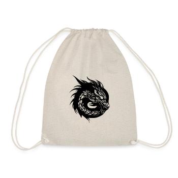 Dragon Dragon Fantasy Mythology - Drawstring Bag - nature - Front