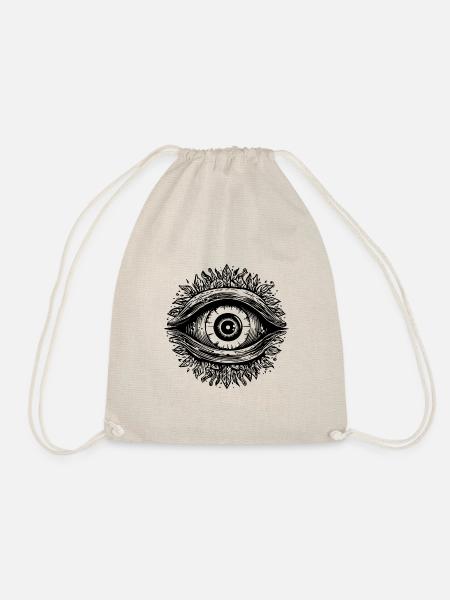 Auge Augen Augenarzt - Turnbeutel - Natur