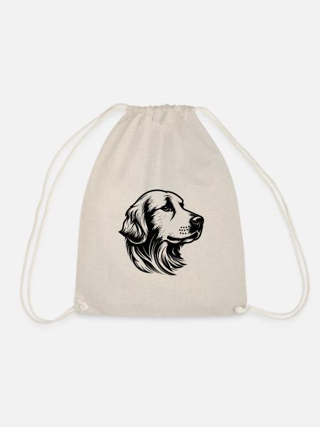 Golden Retriever - Turnbeutel - Natur