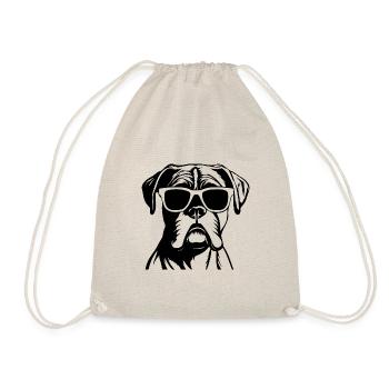 Boxer Dog Dog Breeds - Drawstring Bag - nature - Front