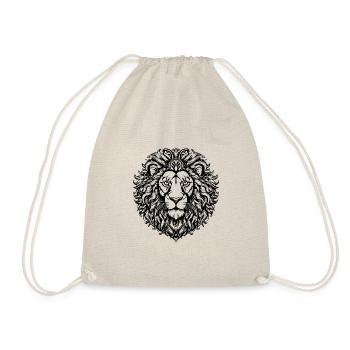 Prédateur à tête de lion - Sac de sport léger - nature - Devant