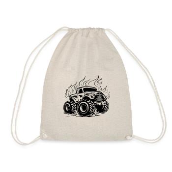 Monster Truck Monster Truck Lover Fan - Sac de sport léger - nature - Devant
