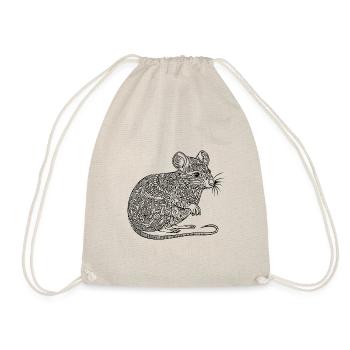Rat, souris, rongeur, rats - Sac de sport léger - nature - Devant